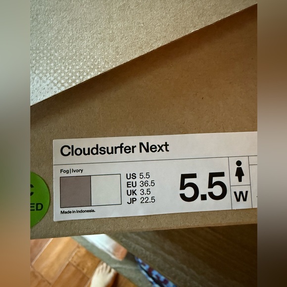On Cloudsurfer Next Running Shoes 5.5 NWB - Picture 9 of 12